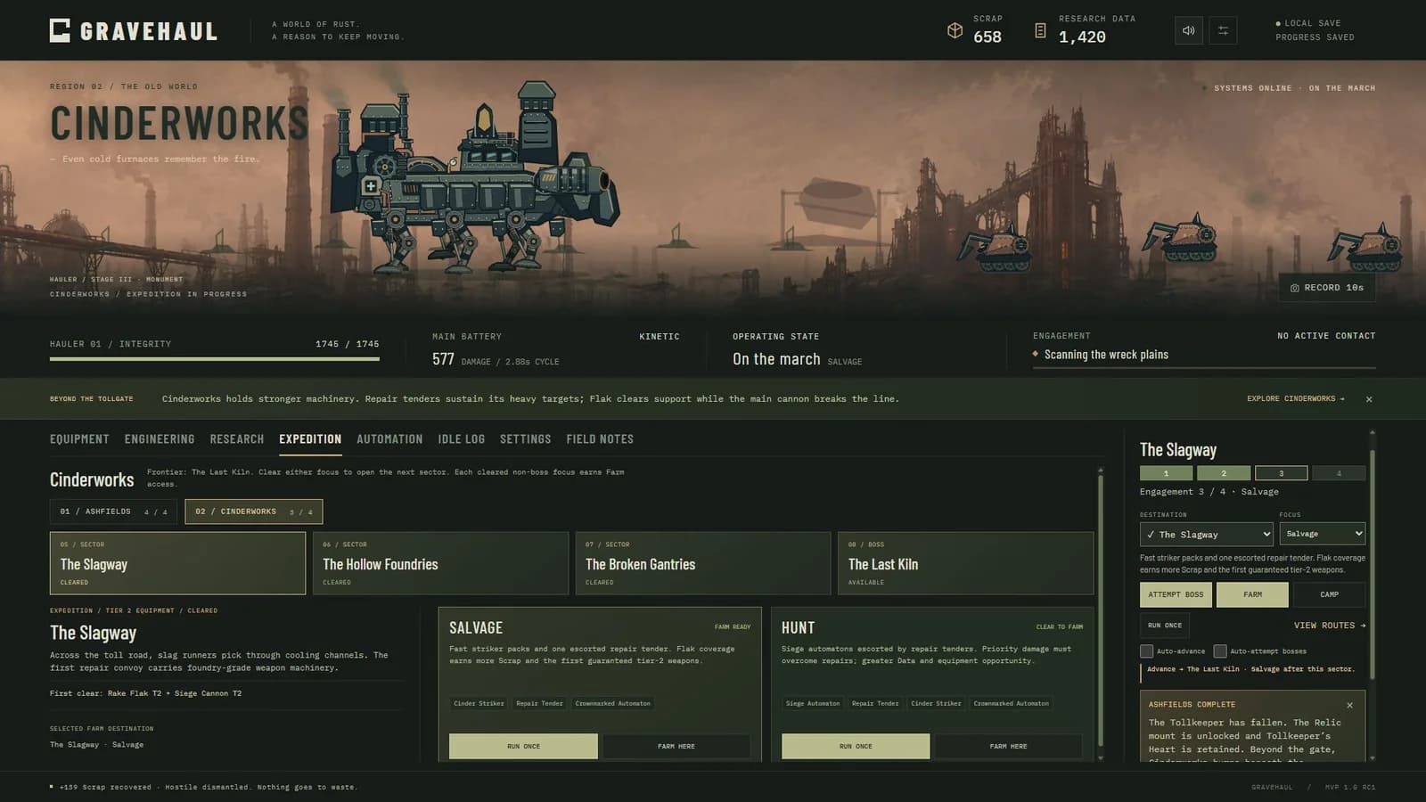 Screenshot 1 of Gravehaul