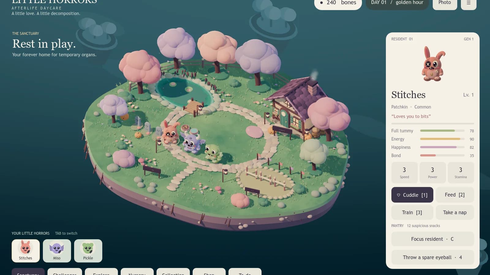 Screenshot 1 of Little Horrors