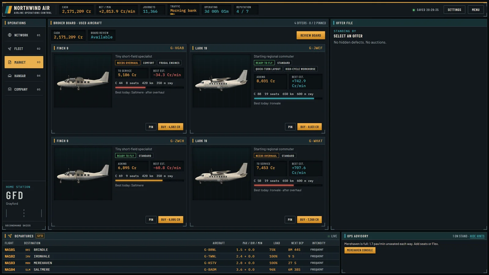 Screenshot 1 of Secondhand Skies